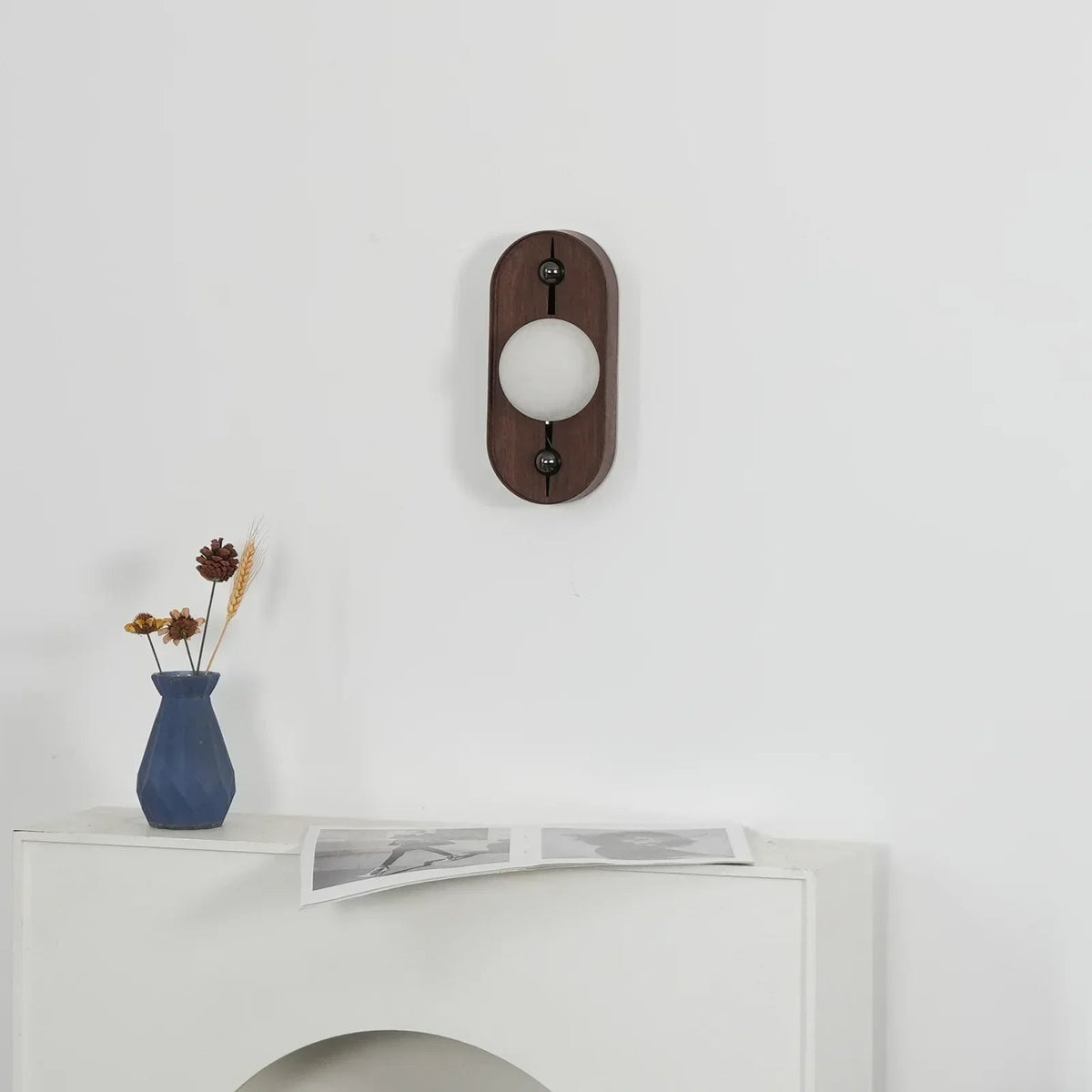 Alabaster Bezel Wall Lamp