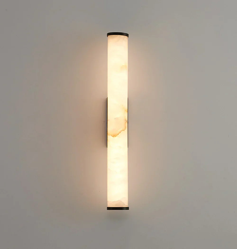 Alabaster Callisto Cylindrical Wall Lamp