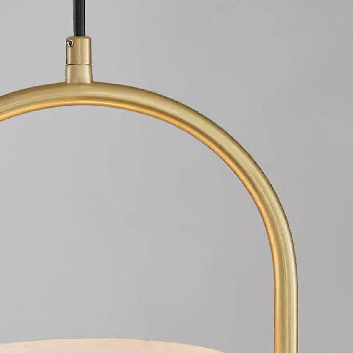 Alabaster Cylinder Pendant Light