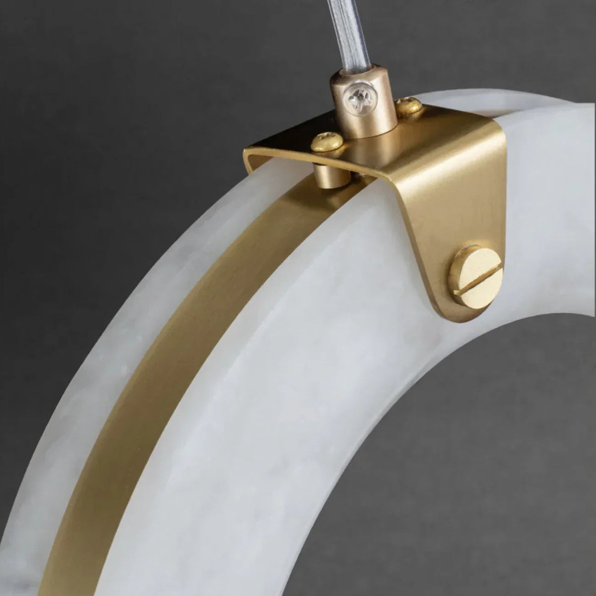 Alabaster Duplex Staircase Pendant Light