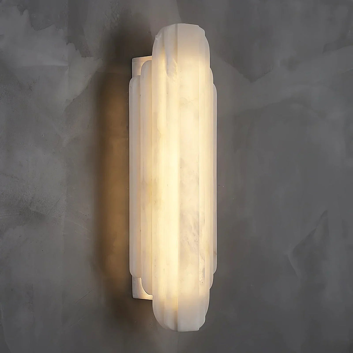 Alabaster Estelle Vertical Stripes Wall Sconce