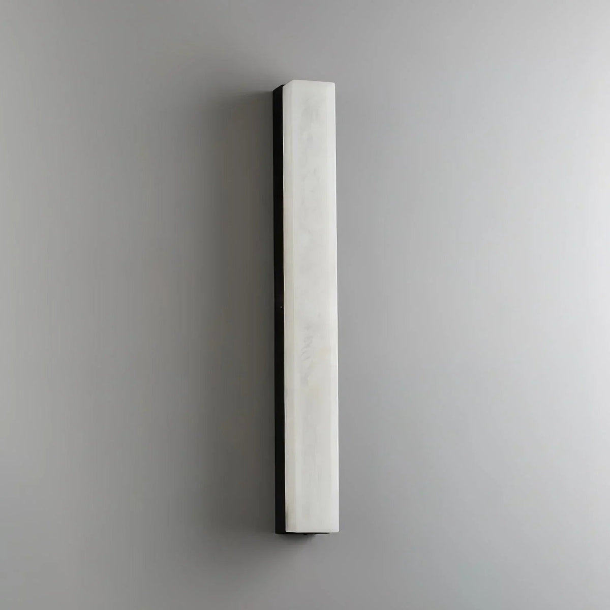 Alabaster Emerson Brass Wall Lamp