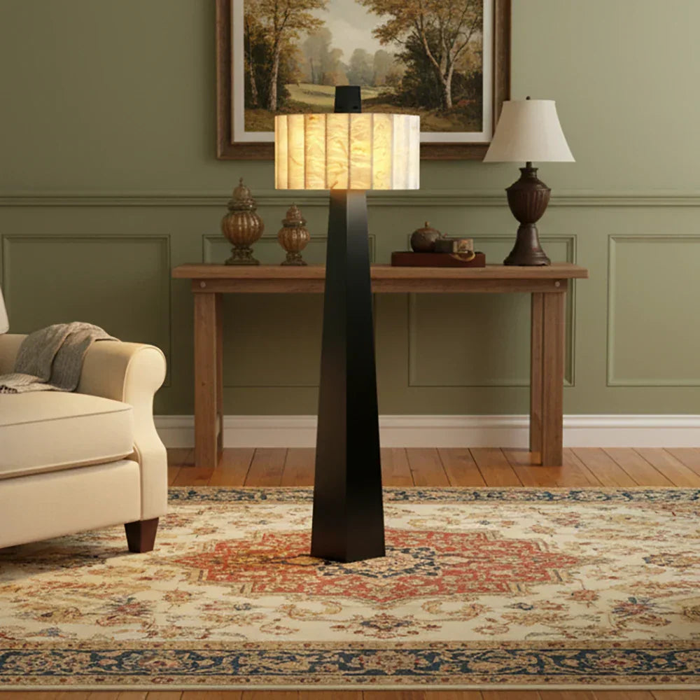 Alabaster Grandeur Floor Lamp