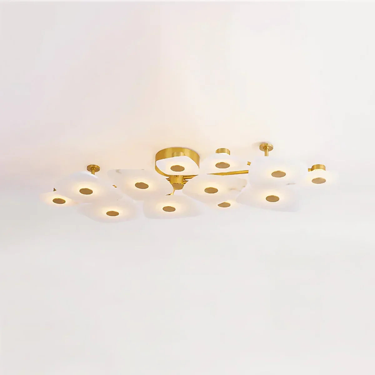 Alabaster Holmdel Ceiling Lamp