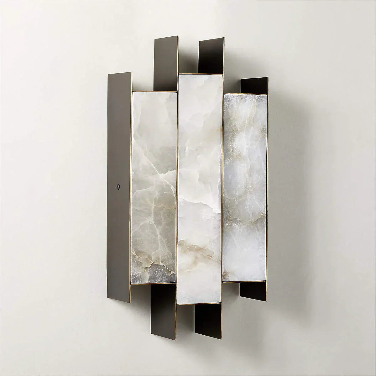 Alabaster Kamila Rectangle Wall Lamp