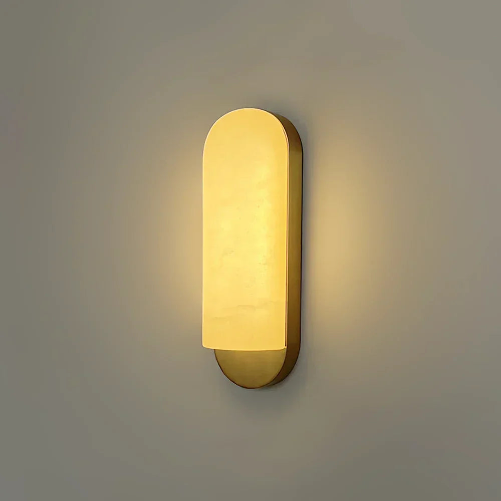 Alabaster Long Strip Wall Lamp