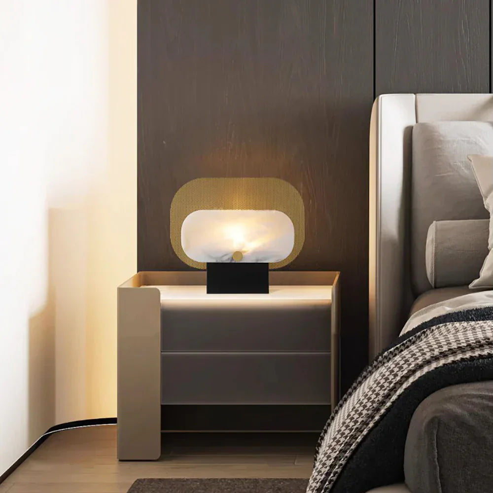 Alabaster Modern Altai Table Lamp