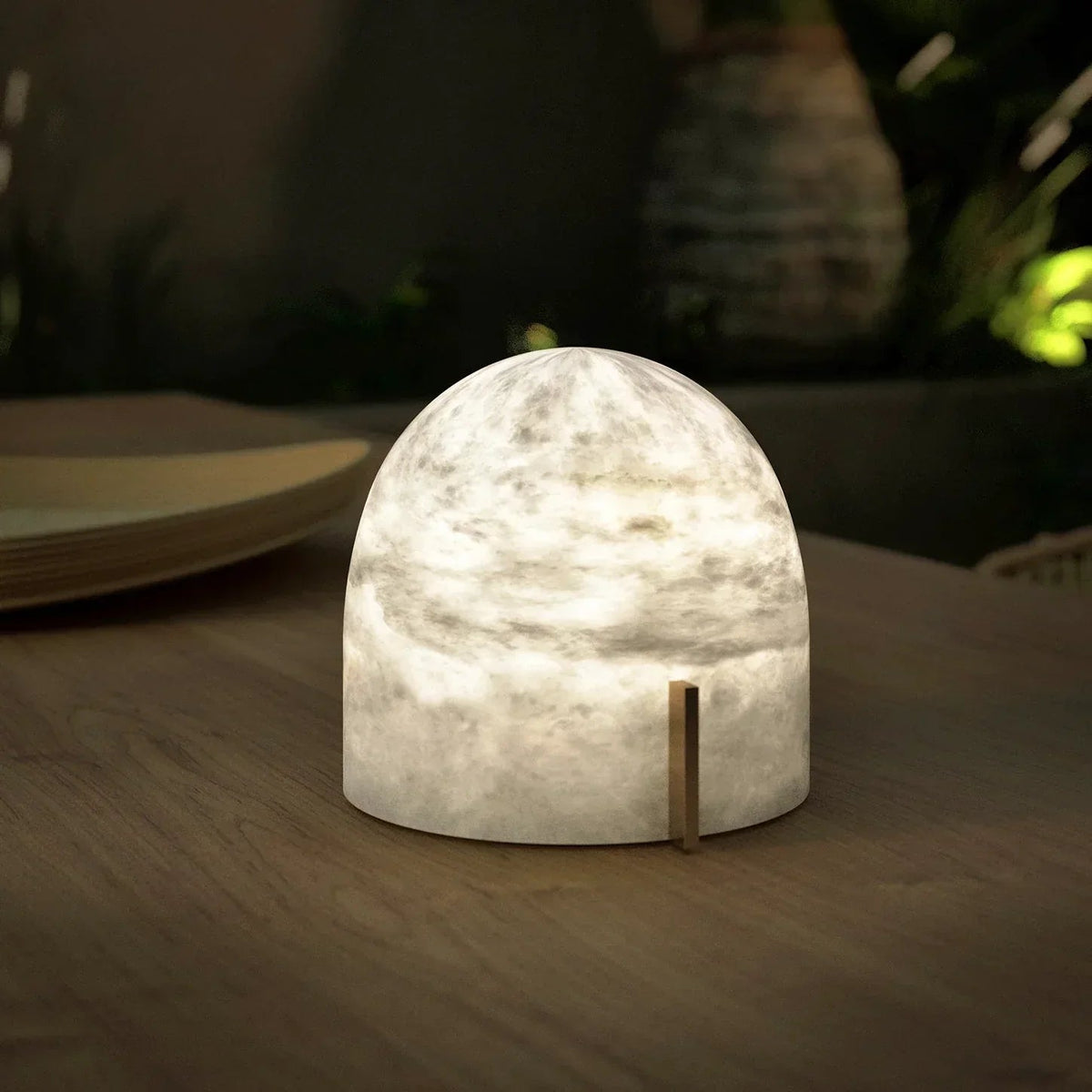 Alabaster Mona Table Lamp
