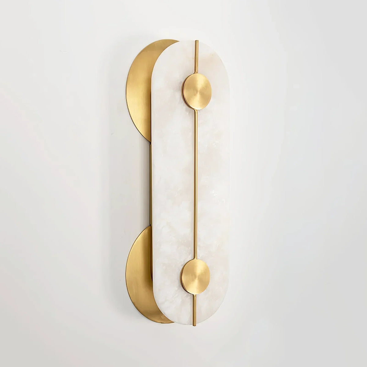 Alabaster Obvara Oval Wall Light