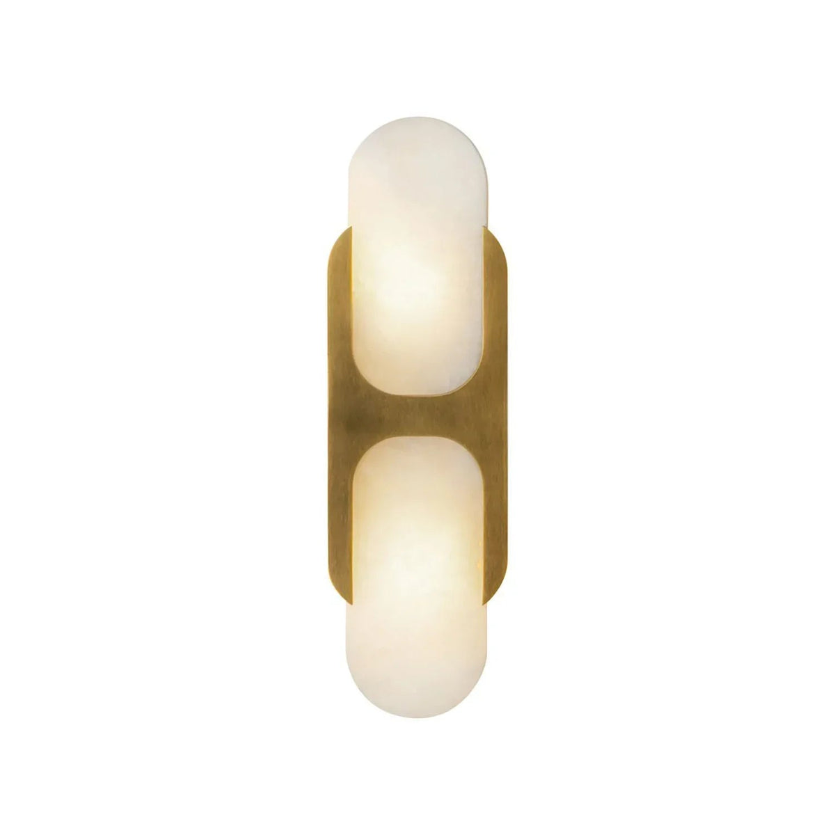 Alabaster Odin Oval Wall Sconce