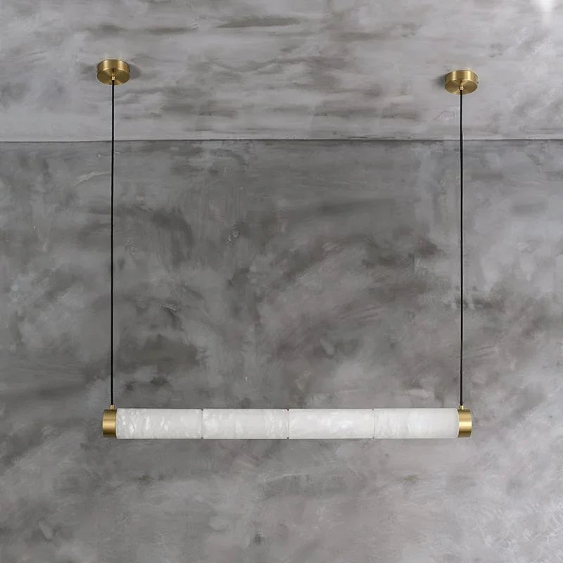 Alabaster Strip Pendant Lights