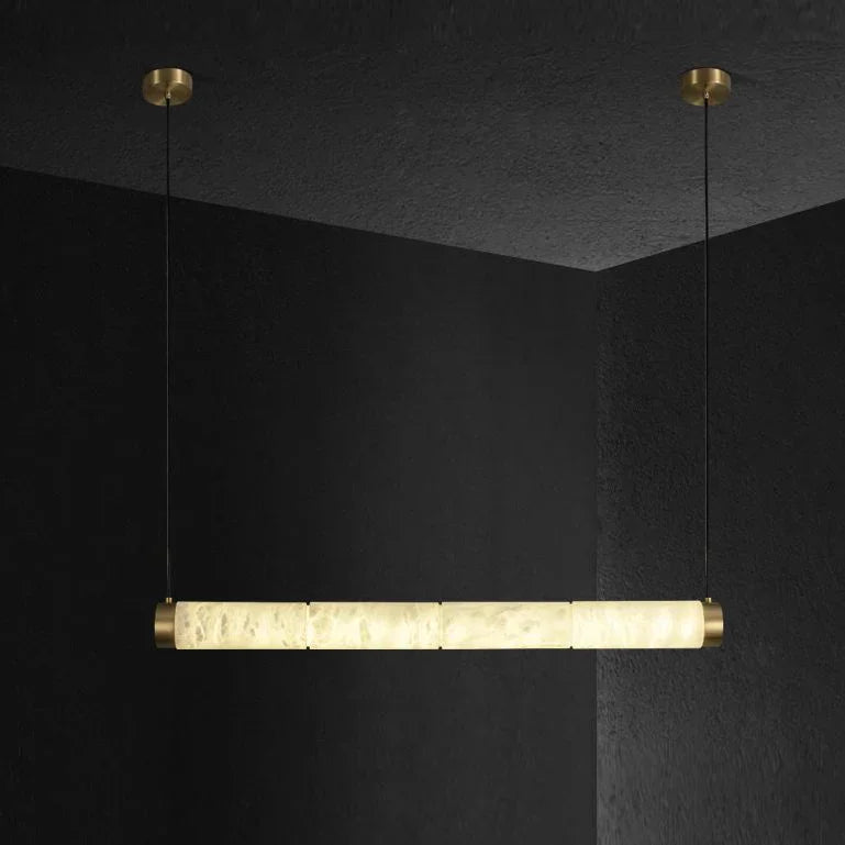 Alabaster Strip Pendant Lights