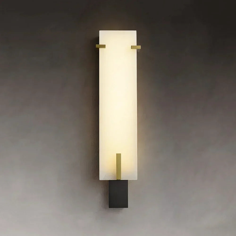 Alabaster Tiles Stable Personality Wall Lamp