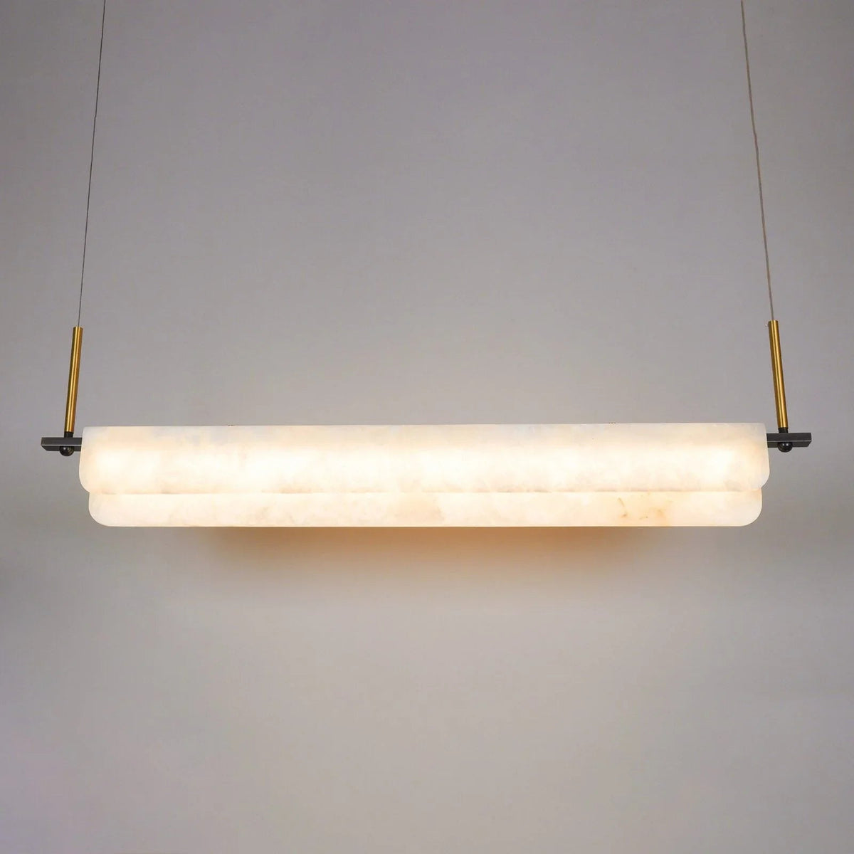 Alabaster Years Linear Pendant Light