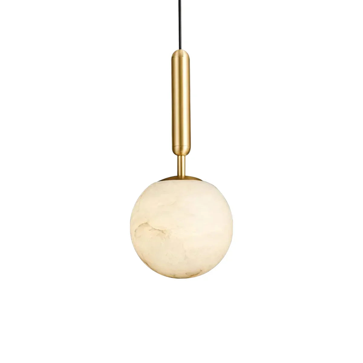 Round Bosso Alabaster Pendant Lamp