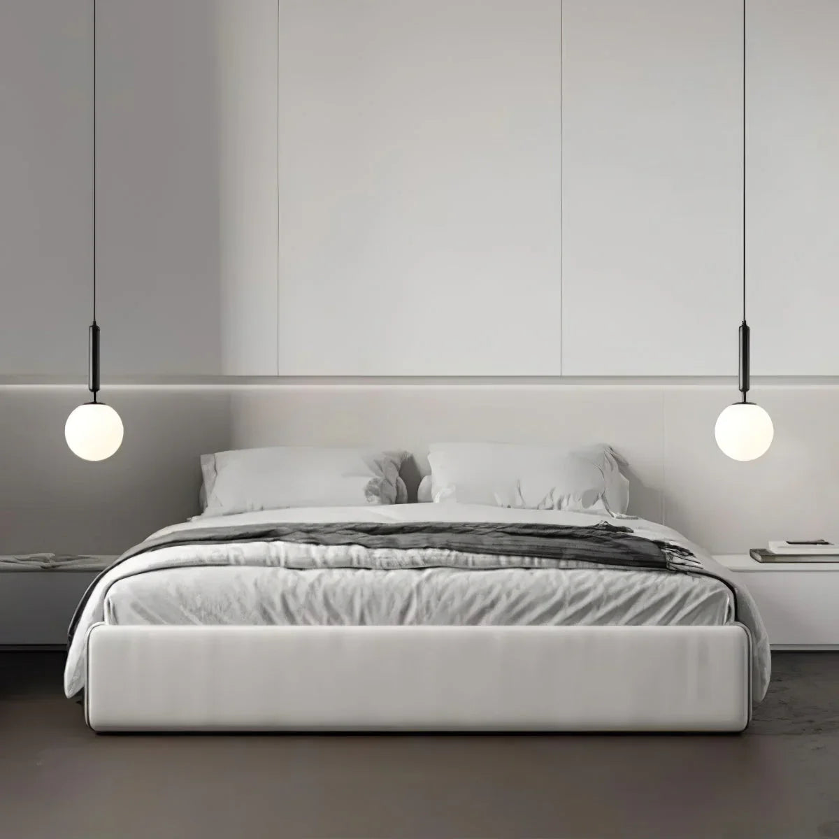 Round Bosso Alabaster Pendant Lamp