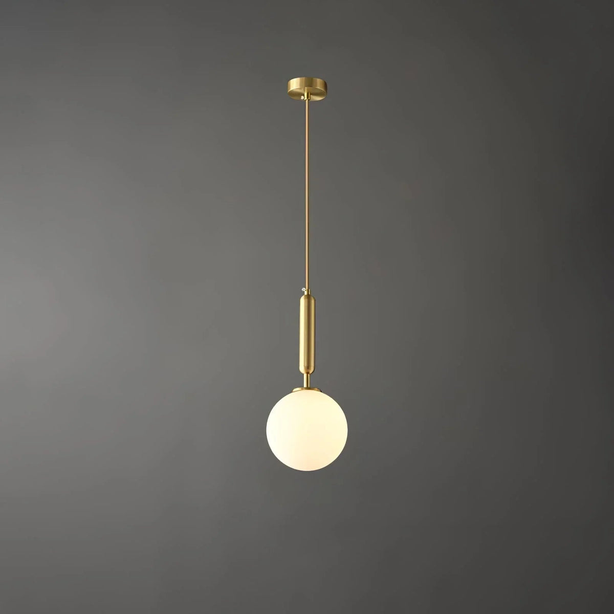 Round Bosso Alabaster Pendant Lamp