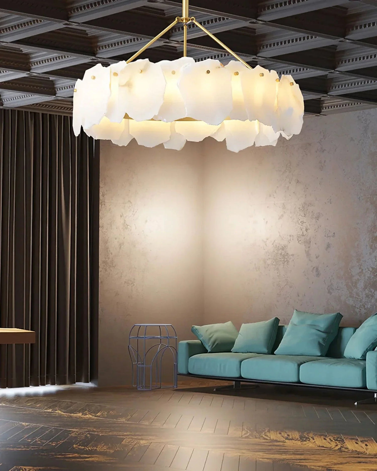 Burton Alabaster Chandelier