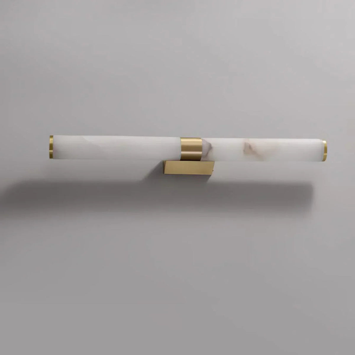 Cylindrical Alabaster Line Wall Light