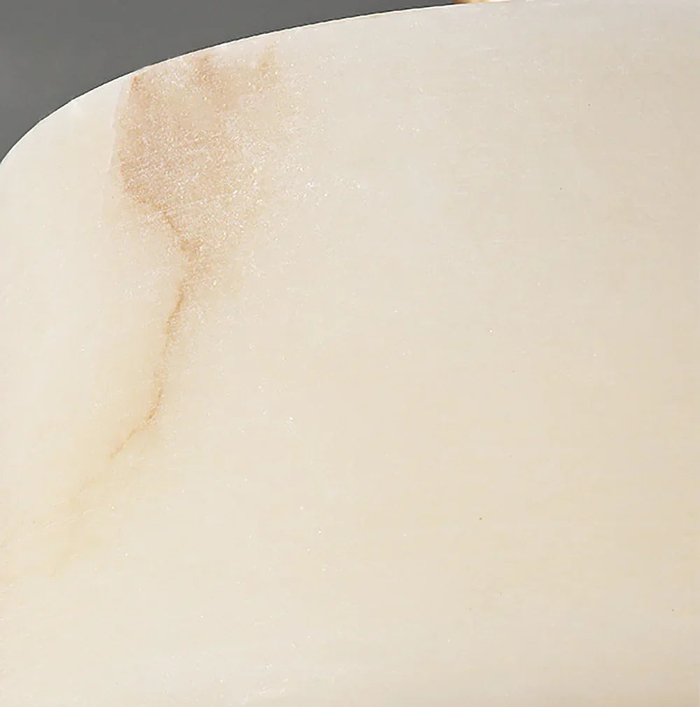 Cylindrical Alabaster Pendant Light