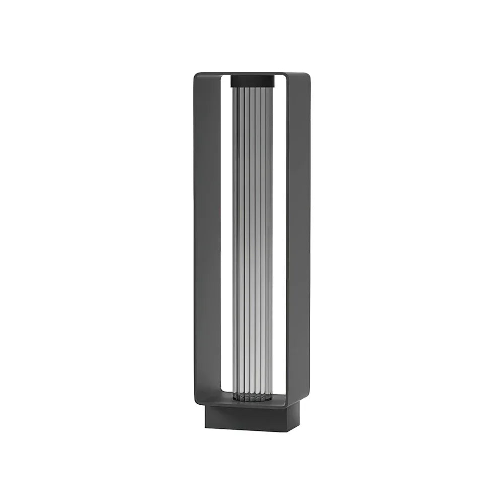 Frame Acrylic Outdoor Post Lamp