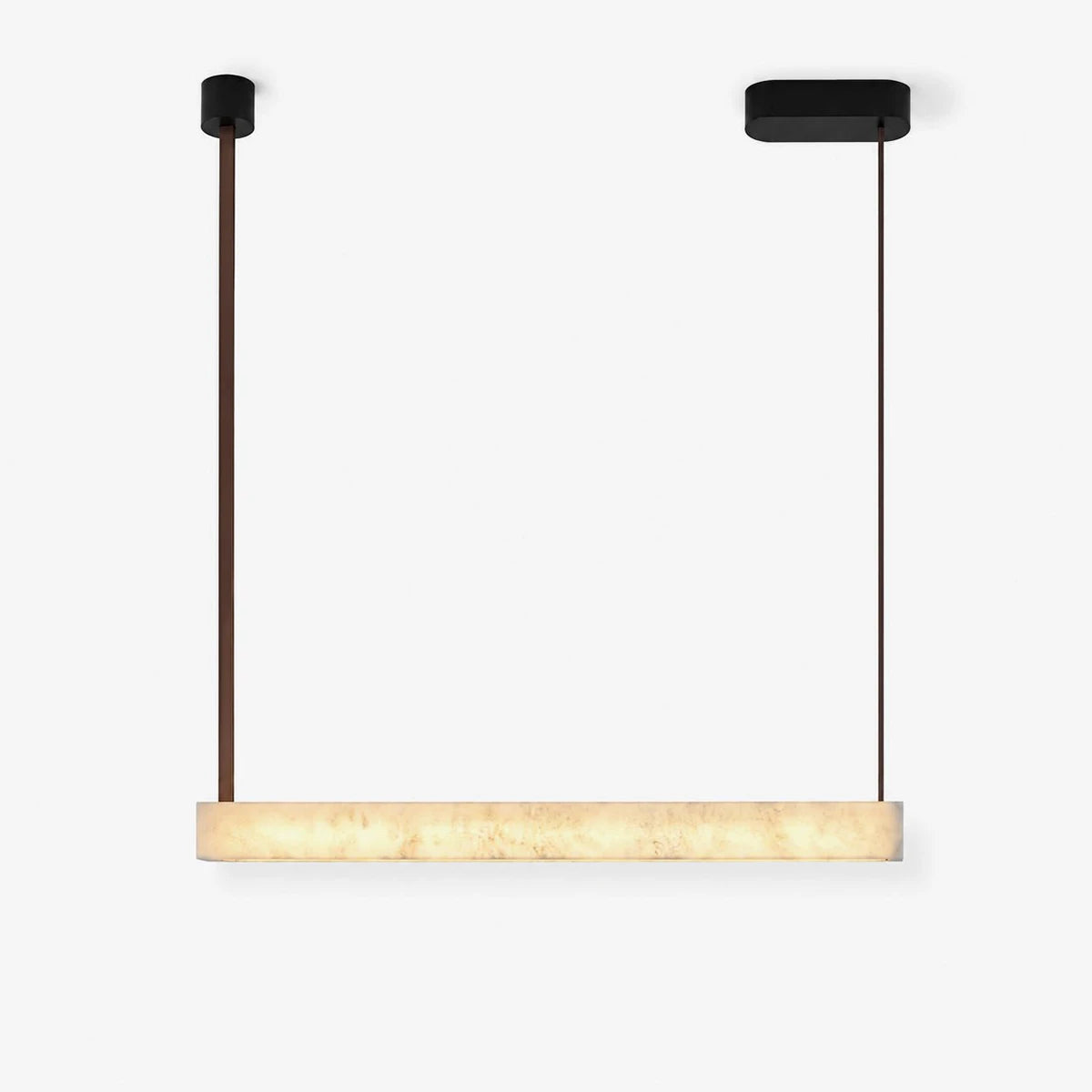 Halia Alabaster Linear Tube Chandelier
