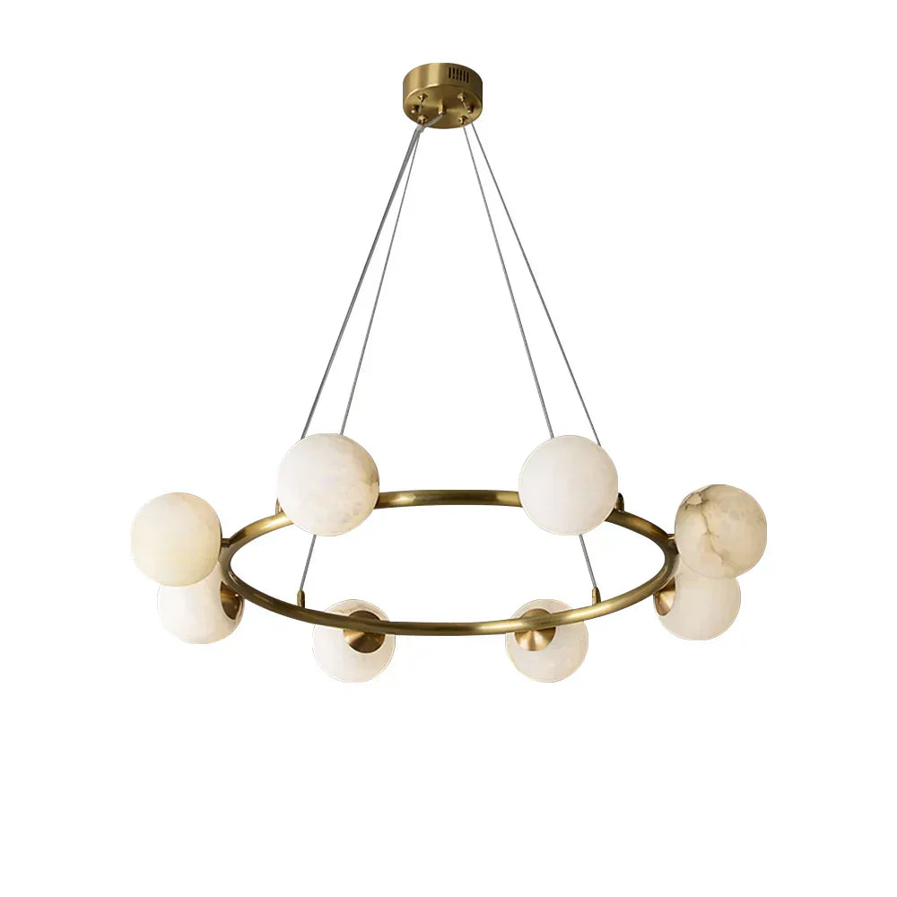 Helix Alabaster Chandelier