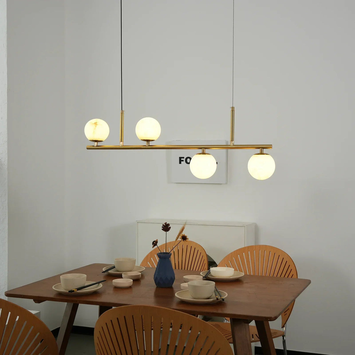 Helix Alabaster Chandelier