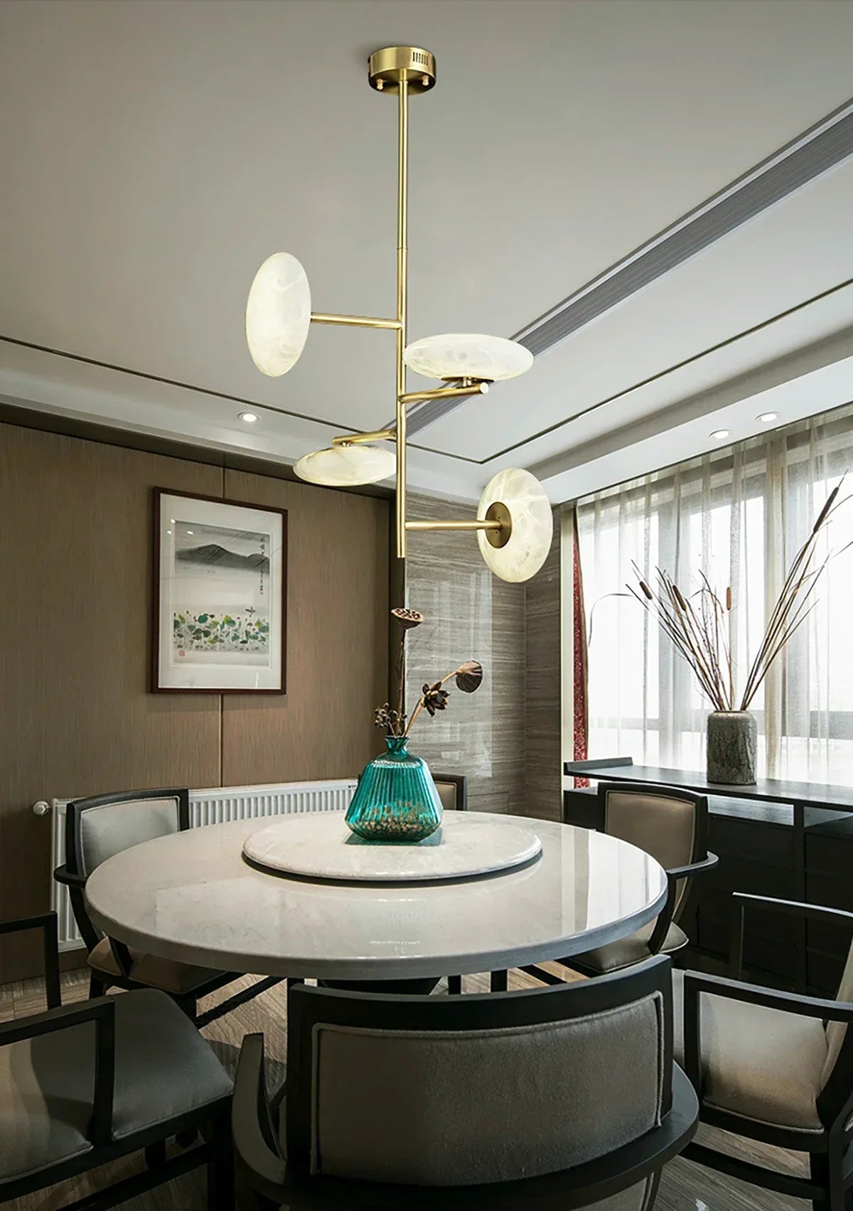 Light Luxury Alabaster Chandelier