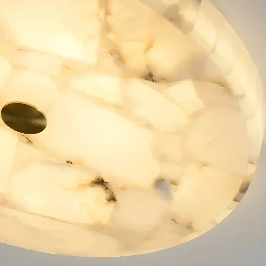 Luminous Alabaster Ceiling Light
