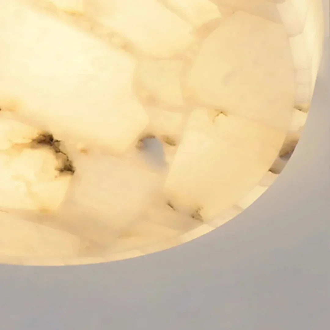 Luminous Alabaster Ceiling Light