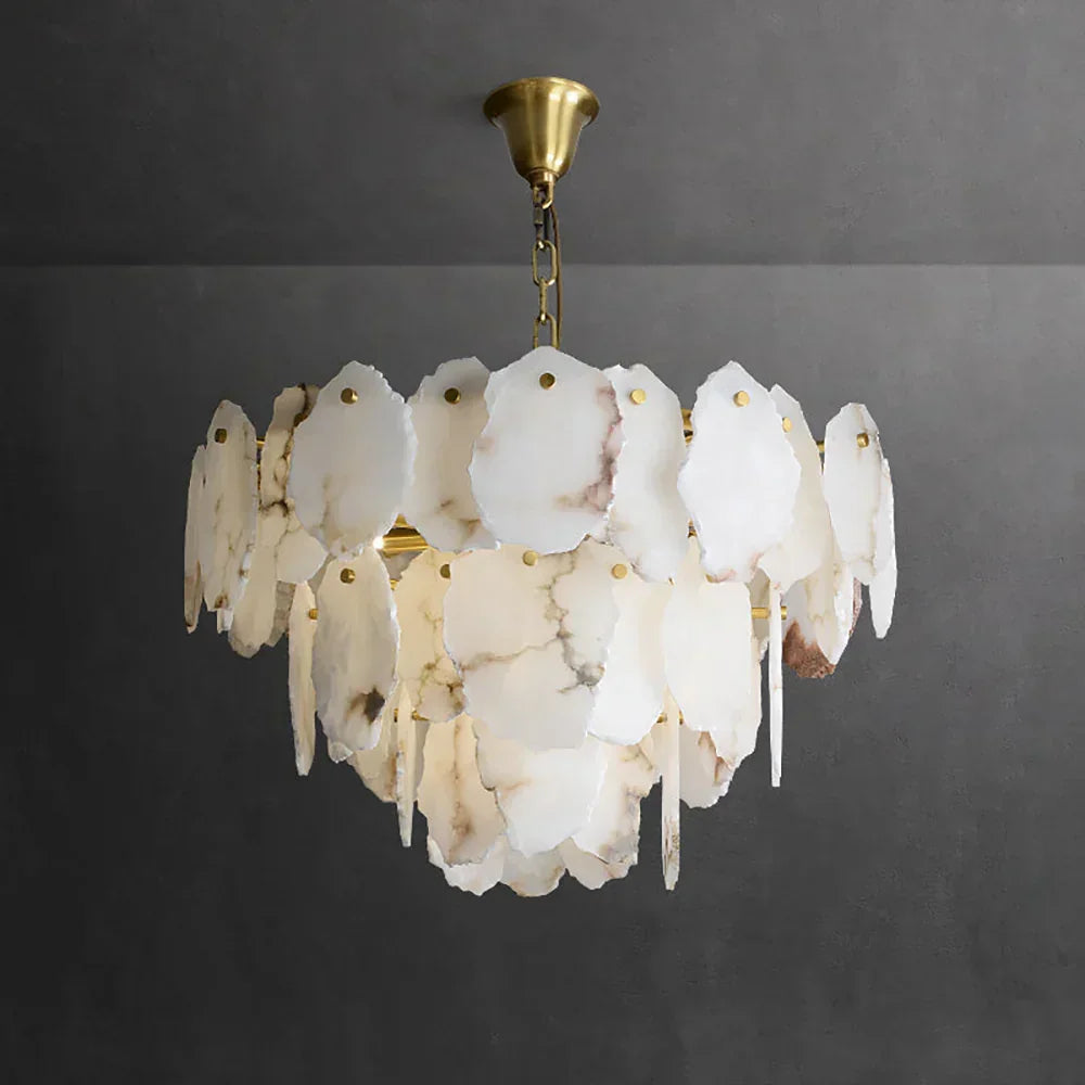 Luxury Gloire Alabaster Chandelier