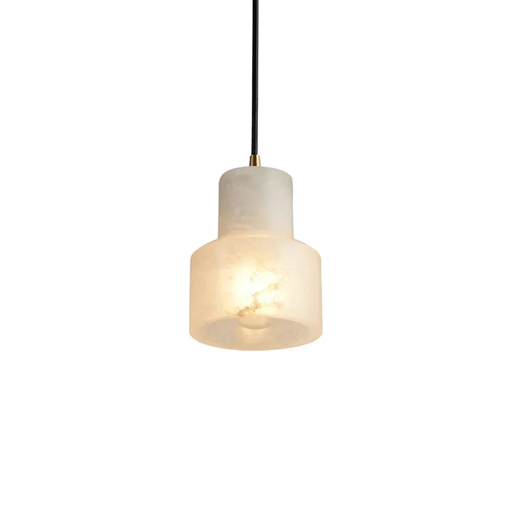 Modern Alabaster Millson Pendnat Light