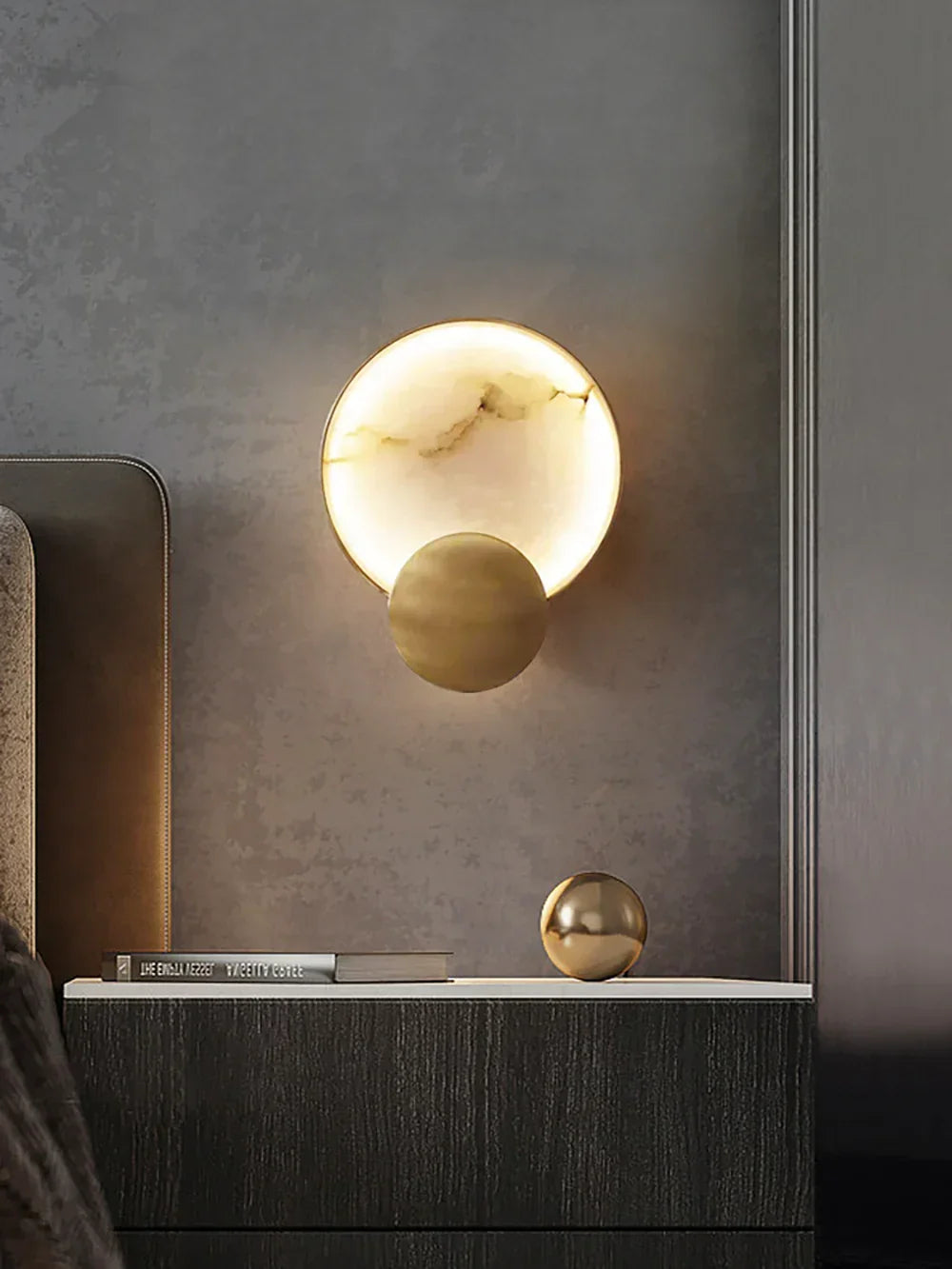 Modern Art Marble Wall Lamp