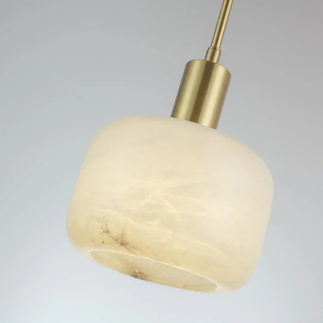 Natural Alabaster Small Pendant Light