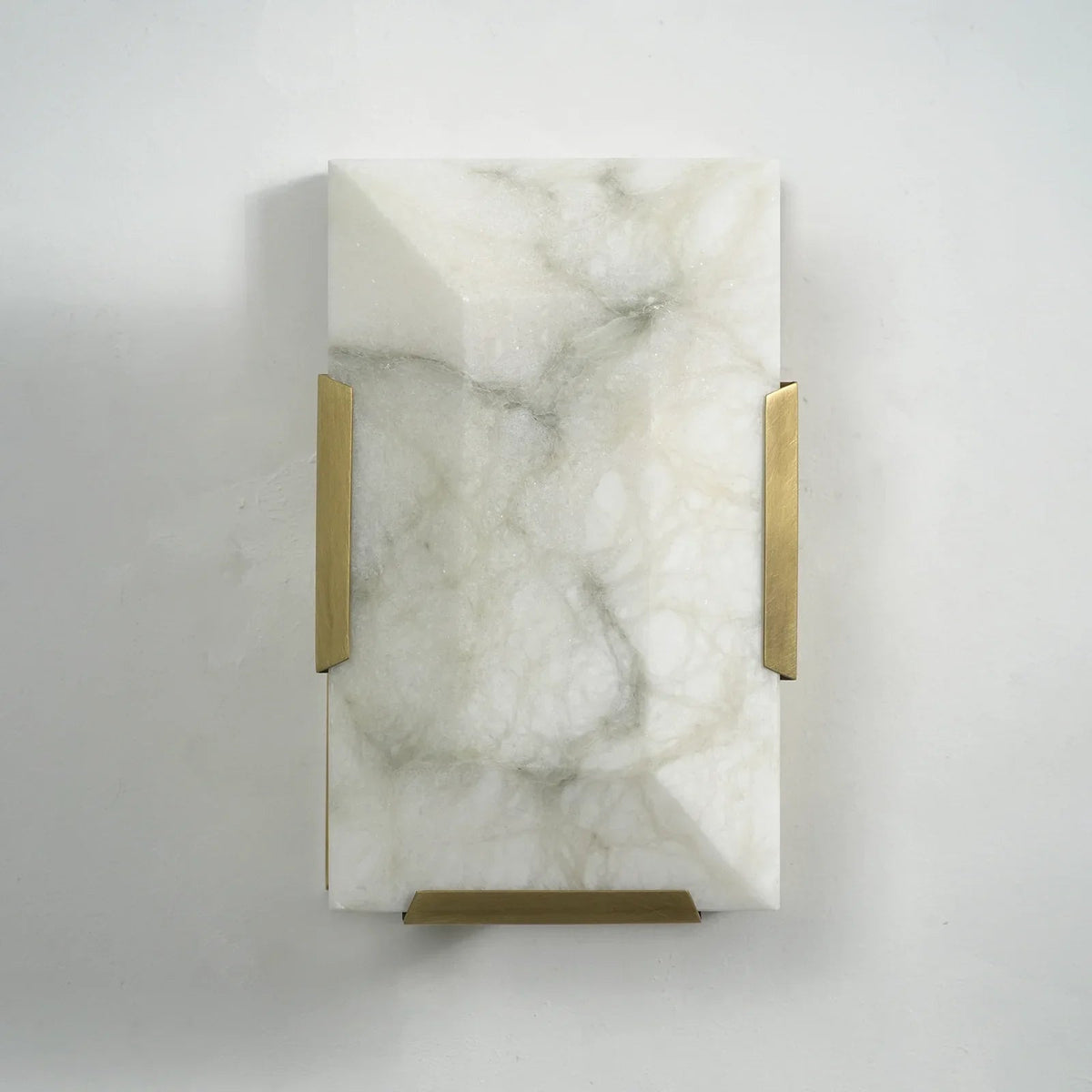 Rectangular Alabaster Wall Lamp