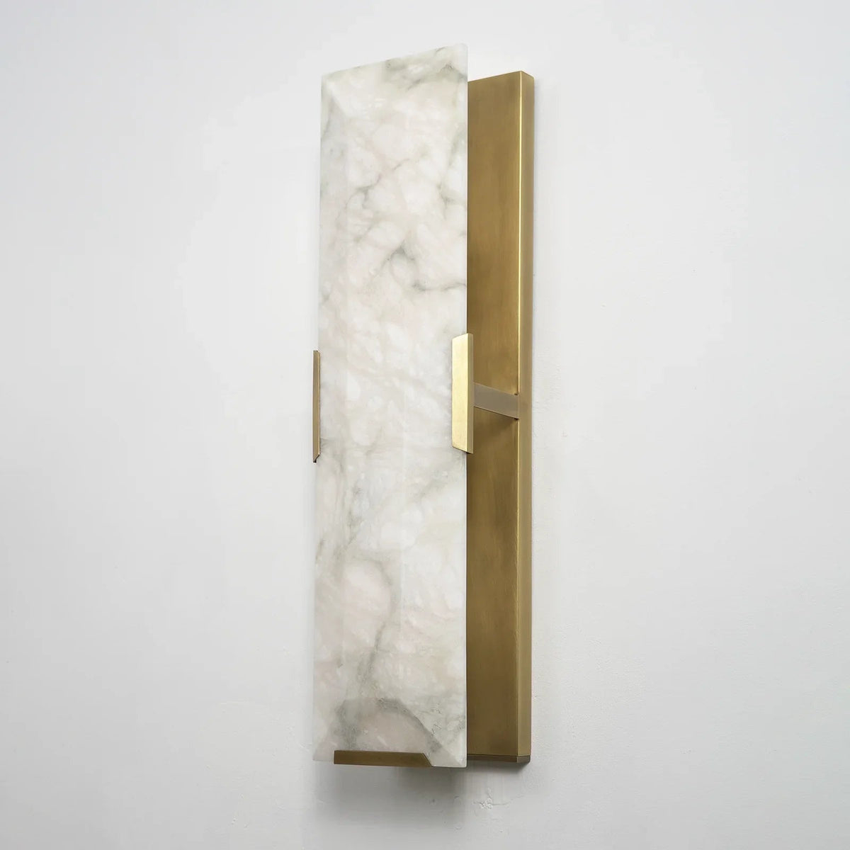 Rectangular Alabaster Wall Lamp