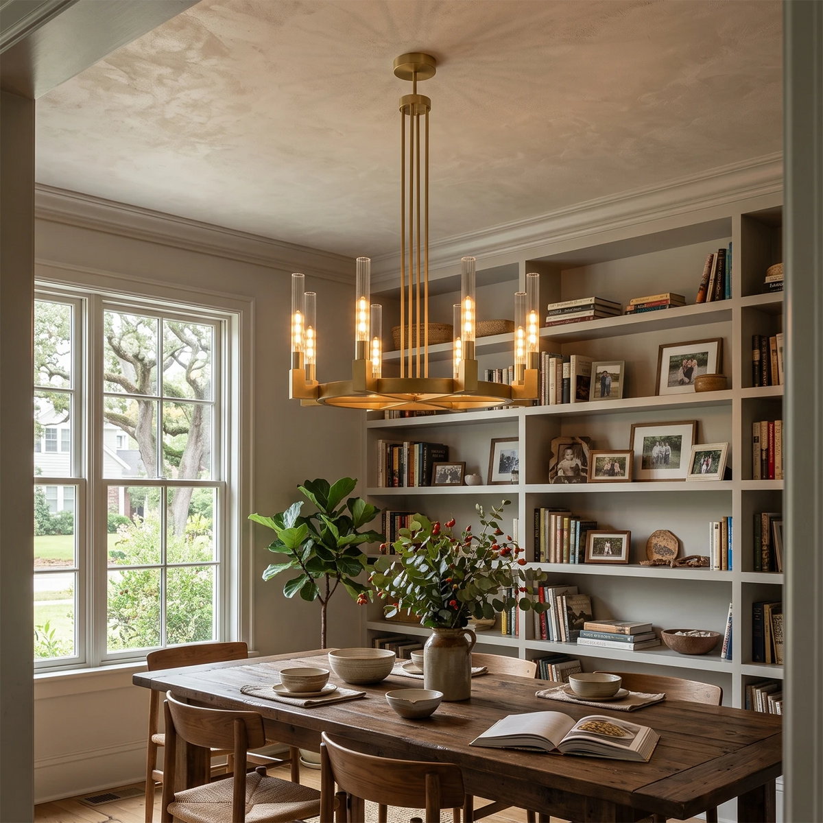 Alden Candle Ring Chandelier