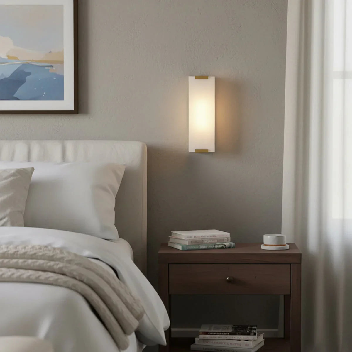 Alabaster Roux Wall Lamp