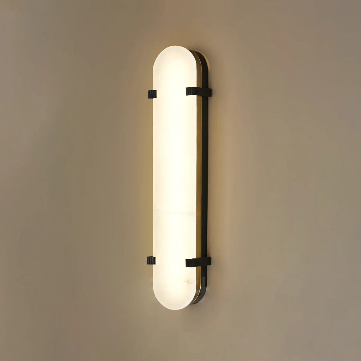 Oval Calla Alabaster Wall Sconce