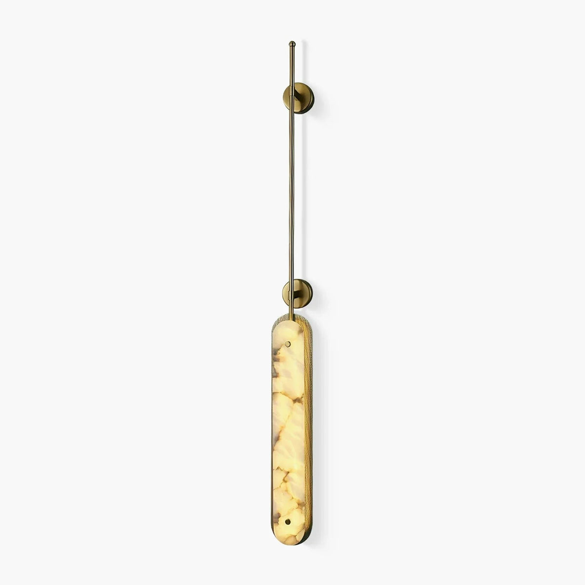 Oval Lysandra Alabaster Wall Sconce