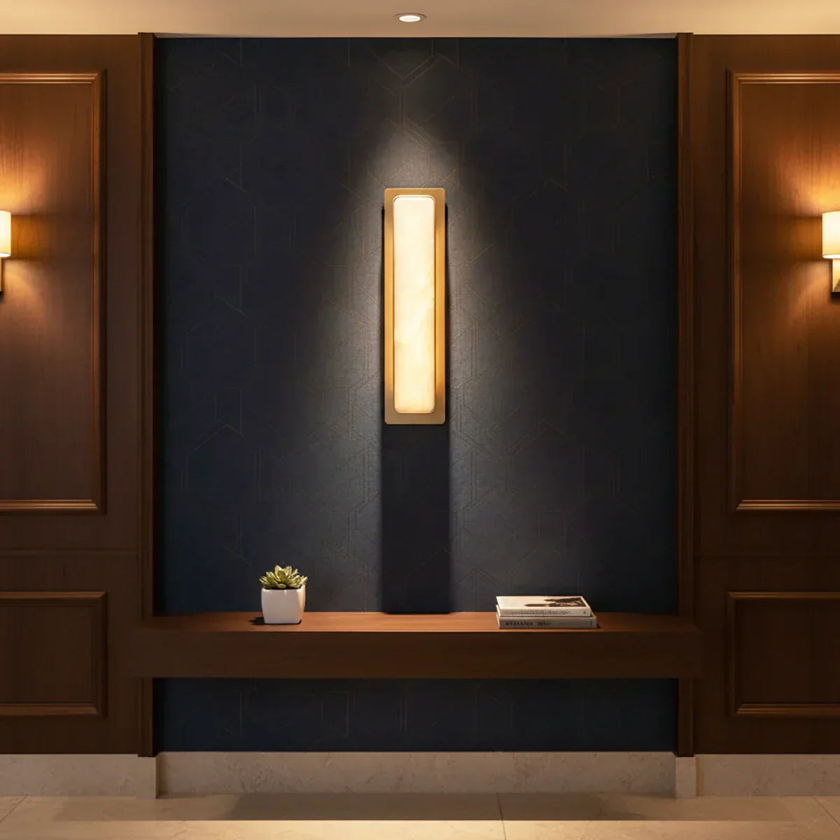 Sashya Alabaster Wall Lamp