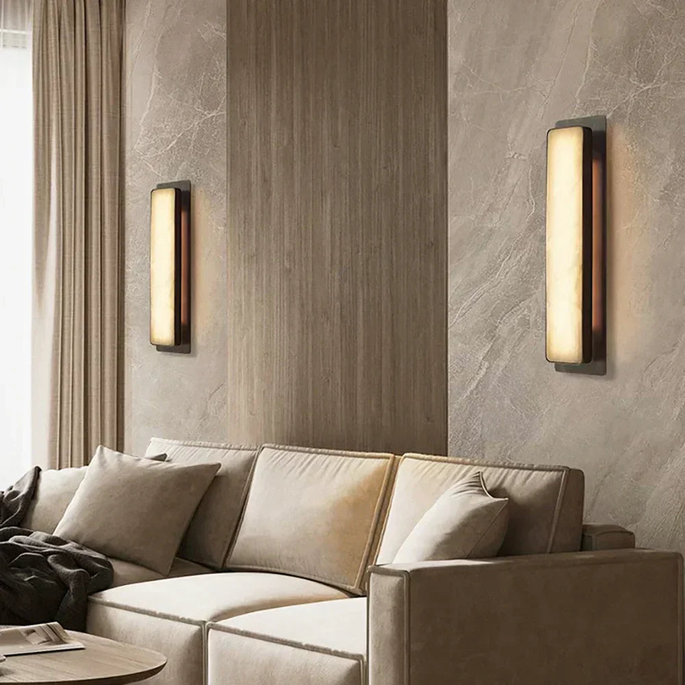 Sashya Alabaster Wall Lamp