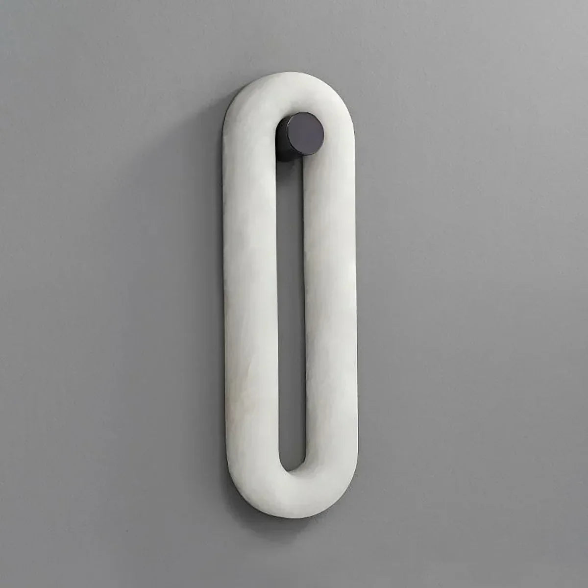 Alabaster Fader Elliptical Wall Lamp