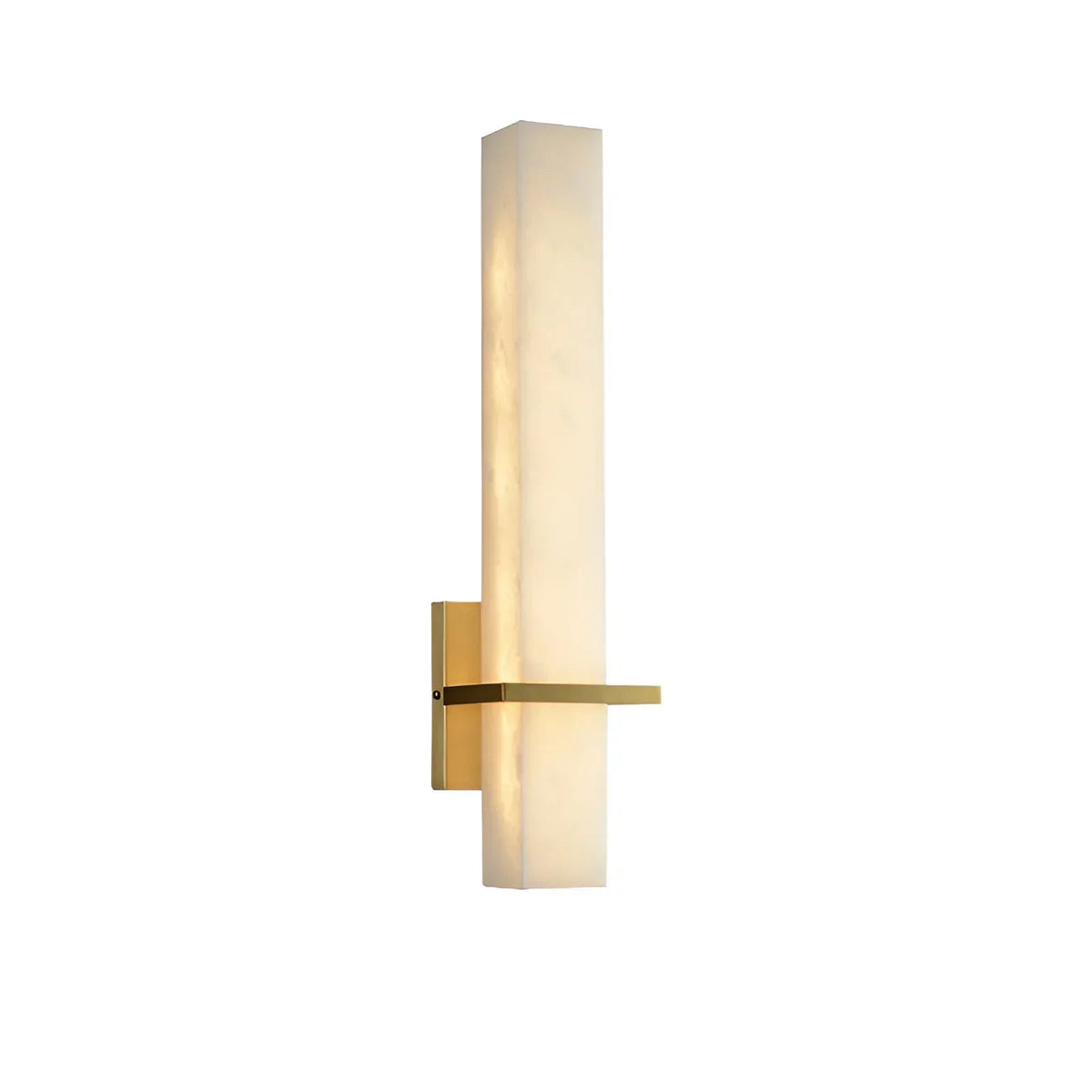 Rectangle Alabaster Milan Wall Sconce