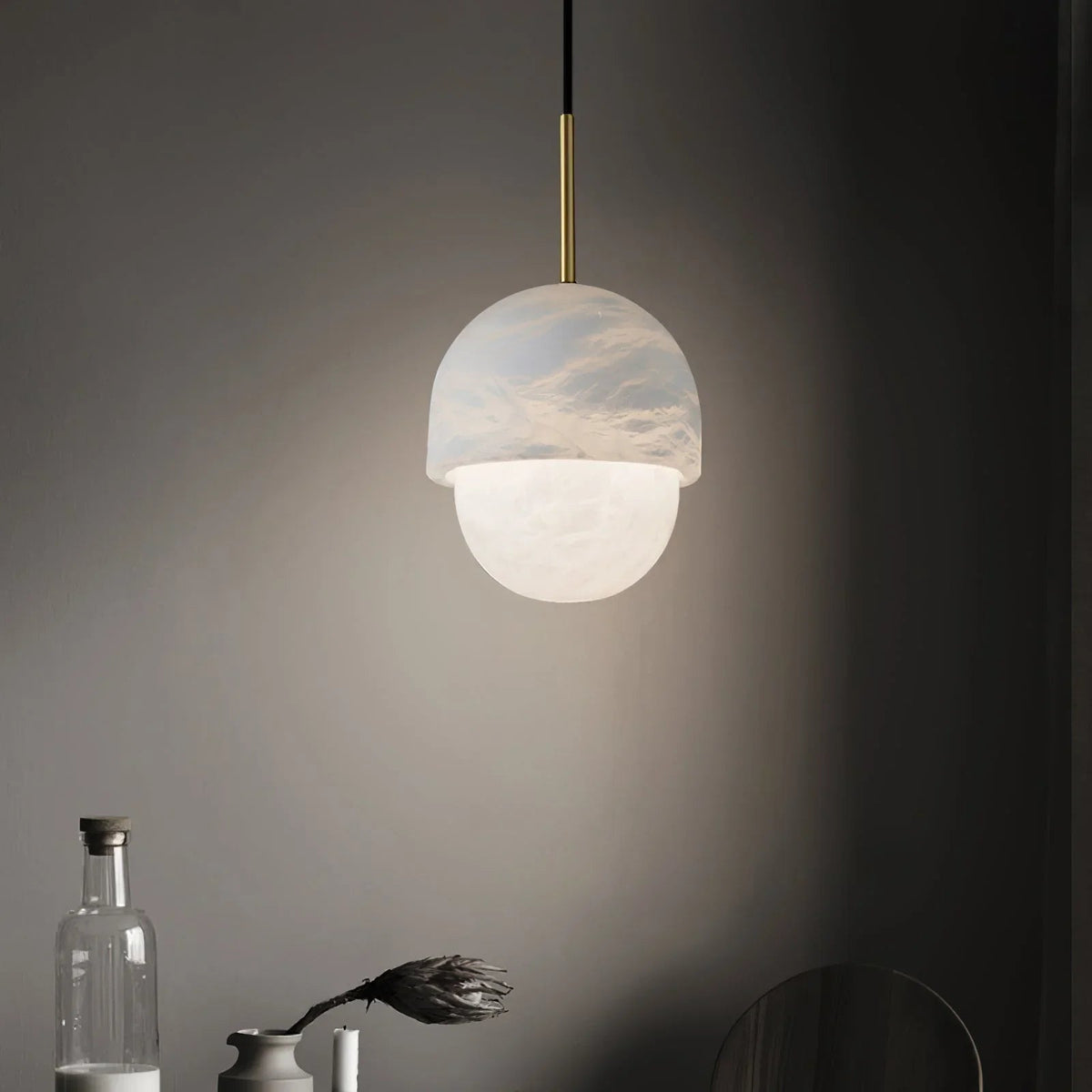 Yoko Alabaster Pendant Light