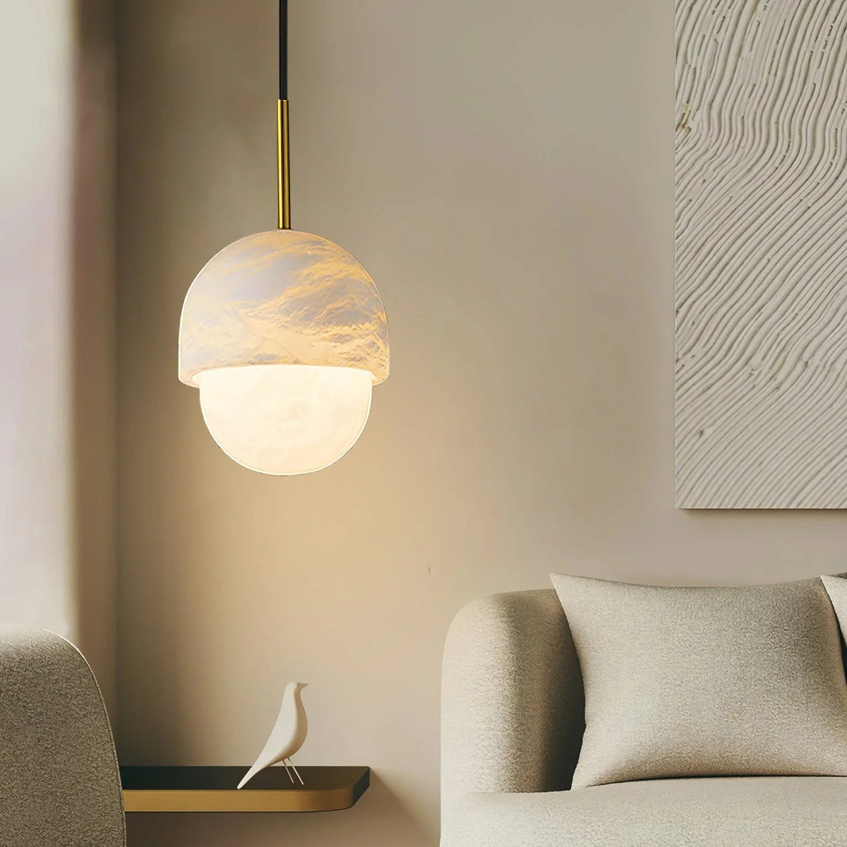 Yoko Alabaster Pendant Light