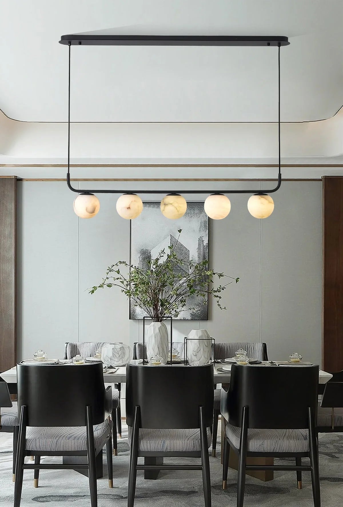 Tribeca Alabaster Pendant Lamp