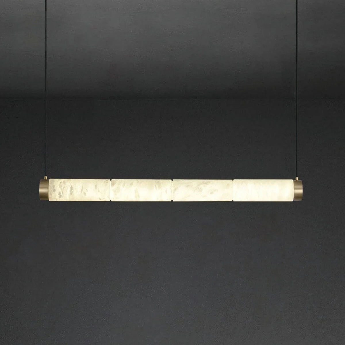 Strip Alabaster Pendant Light