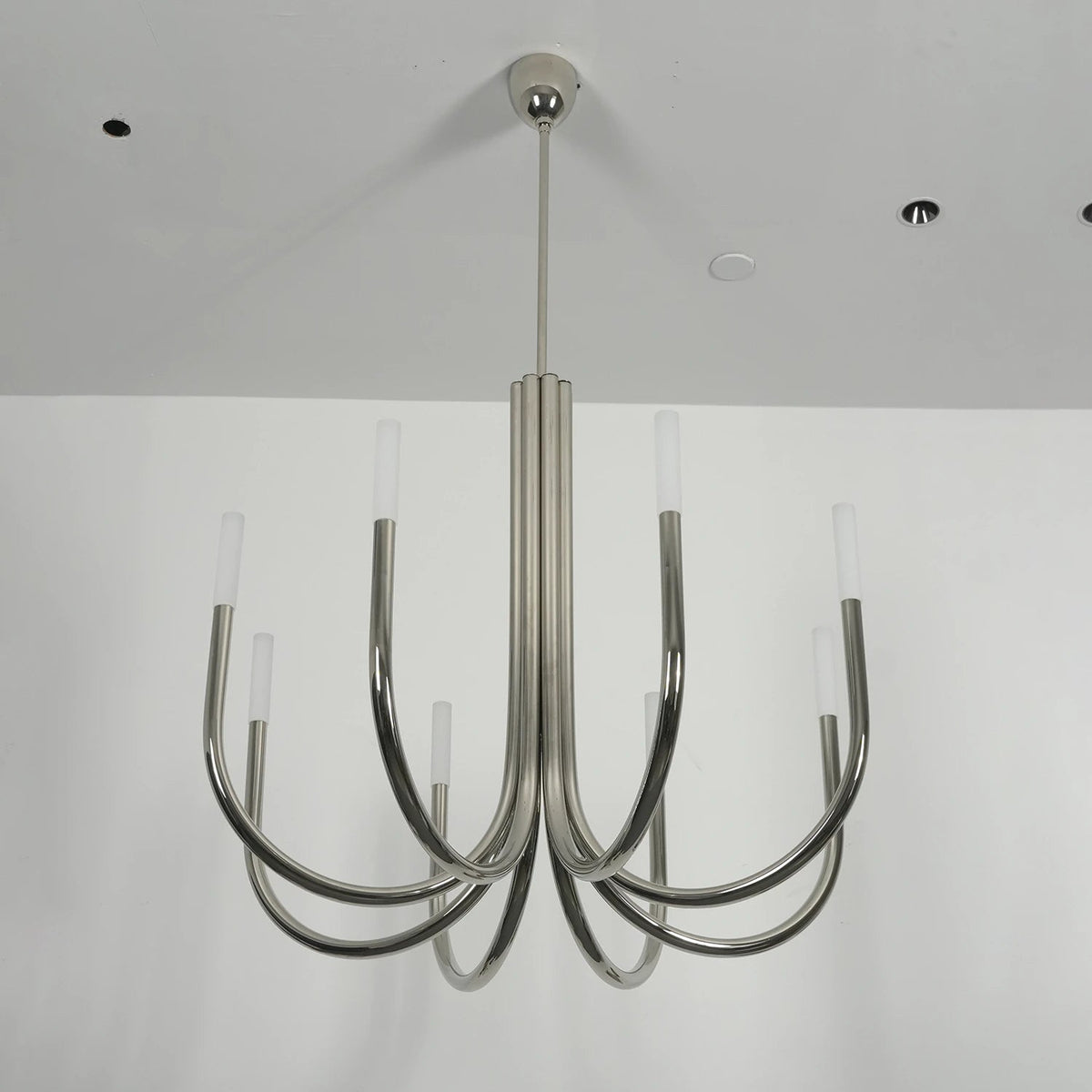 Corin Curved Arm Candle Chandelier